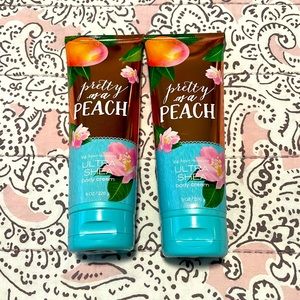New! Bath & Body Works, Pretty As A Peach! 
Set of 2. Full Size, 8oz Each.